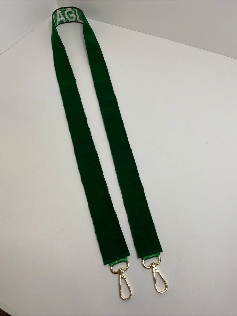 Philadelphia Eagles Lanyard Fly Eagles Fly Logo Beaded Kelly Green With Clips